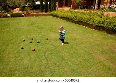 Bocce  Is A Ball Sport Belonging To The Boules Sport Family, Closely Related To Bowls And P?tanque  With A Common Ancestry From Ancient Games Played In The Roman Empire.