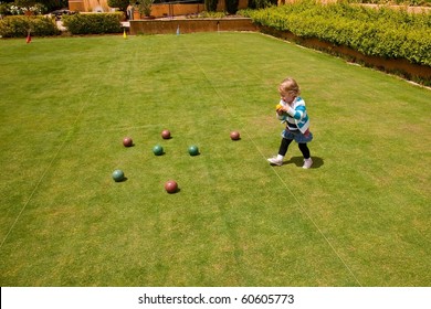 Bocce  Is A Ball Sport Belonging To The Boules Sport Family, Closely Related To Bowls And P?tanque  With A Common Ancestry From Ancient Games Played In The Roman Empire.