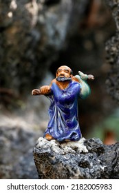Bodhidharma, Also Known As Daruma, Was An Indian Buddhist Monk, Who Is Considered The Founder Of Chan Buddhism In China - Later Known As Zen In Japan. Hue.  Vietnam. 