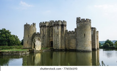 Bodiam Castle in the High Weald, England - Shutterstock ID 776556193