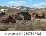 Bodie Ghost Town, former mining town, Sierra Nevada, California, USA