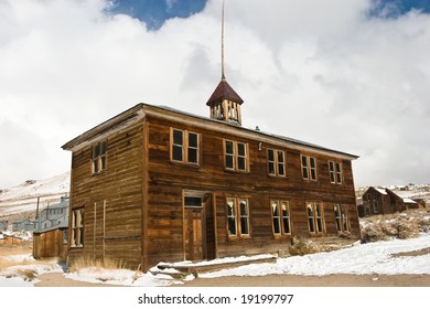 Bodie, a ghost town on the eastern slope of the Sierra Nevada mountain range in Mono County, California