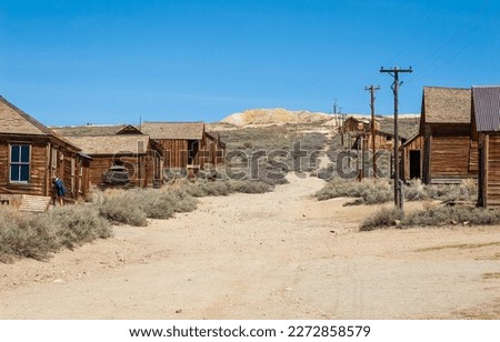 Bodie State Historic Park's Dirt Road