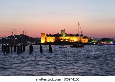 Bodrum Castle in Aegean Coast of Turkey