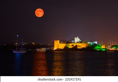 Bodrum Castle At Night