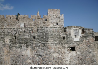 Bodrum Castle in Bodrum Town, Mugla, Turkey
