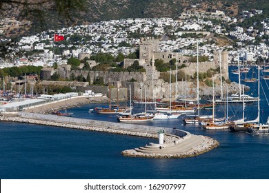 Bodrum Castle In Turkey