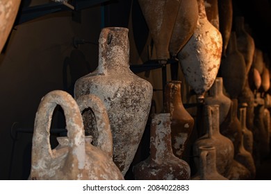 Bodrum Museum In Turkey, Old Amphoras