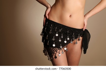 Body of the belly dancer