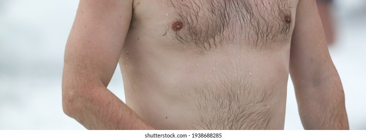 Body Hair Of A White Man. 