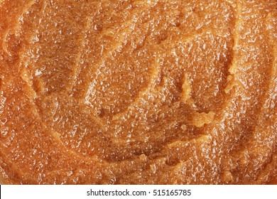 Body Scrub Of Honey Sugar Peeling. Background.  