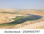 Body of Water in Sahara Desert