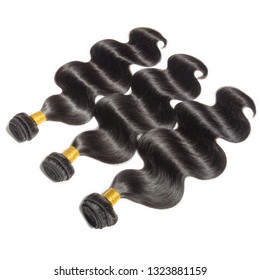 Body Wave Black Human Hair Weaves Extensions Bundle