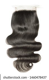 Body Wave Black Human Hair Weaves Lace Closure