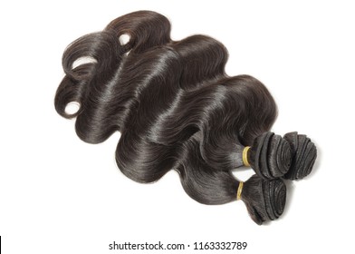 Body Wave Wavy Black Human Hair Stock Photo Shutterstock