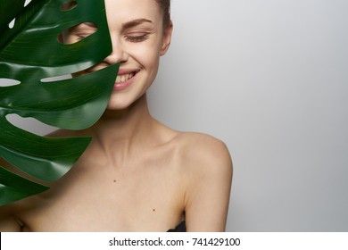  body, woman young smiling, spa                              