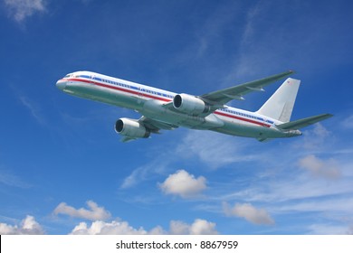 Boeing 767 Taking Off