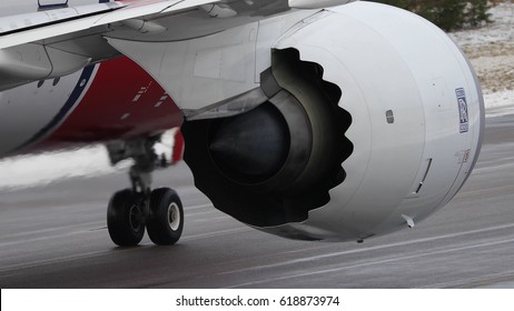 Boeing 787 Engine (Rolls Royce Trent 1000) Stockholm 2016-12