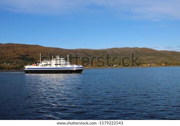 bred biograf tilstødende Bognes Norway On 23092019 Bogneslodingen Ferry Stock Photo (Edit Now)  1579222543