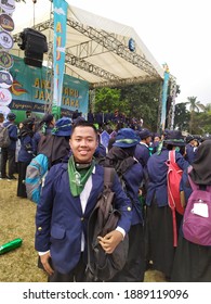 Bogor, Indonesia- August 19 2019: The Closing Ceremony Of The 56 New Student Orientation Period At School Of Vocational IPB University