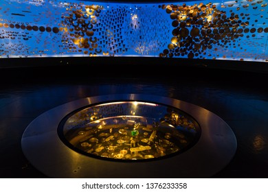 Bogota , Colombia  - February 23, 2017 : Museo Del Oro Gold Museum In Bogota Capital City Of Colombia South America