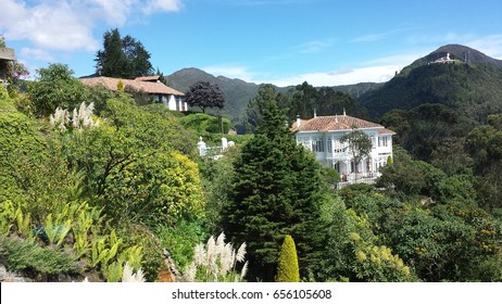 Bogota Mountains At Monserrate