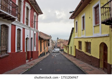 Bogota, Old City Street View, Colombia, South America