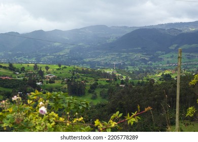 Bogota from the periphery - COLOMBIA - Shutterstock ID 2205778289