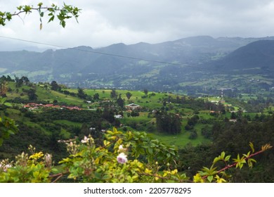 Bogota from the periphery - COLOMBIA - Shutterstock ID 2205778295