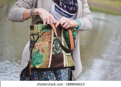 boho tote bolsa pattern