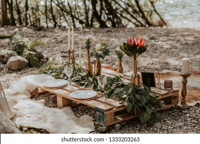 Bohemian Wedding And Elopement Decoration. 