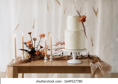 Boho Style Wedding Cake. Wedding Sweets. Boho Wedding.