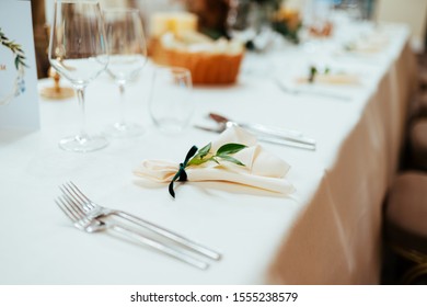 Boho Style Wedding Decoration In Light Colors, Decorated With Pampas Grass