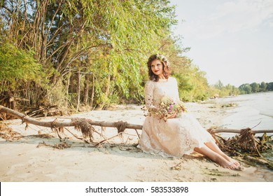 Boho Wedding Love Story At The Lake 