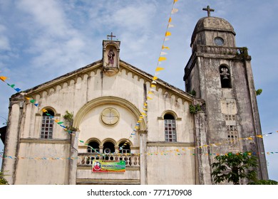 BOHOL, PHILIPPINES - June 2015: Roman Catholic Parish Church Of Saint Isidore The Laborer, Bohol, Philippines