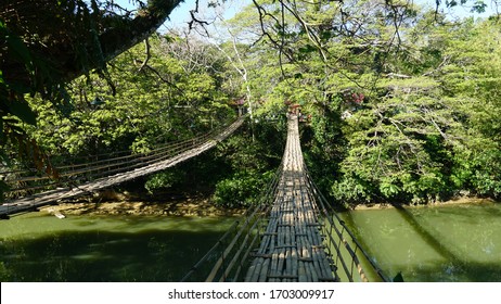 Bohol Sevilla Bridge Over Loboc River 