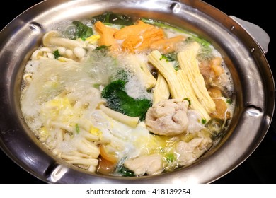 Boiled Chinese Steamboat Pot