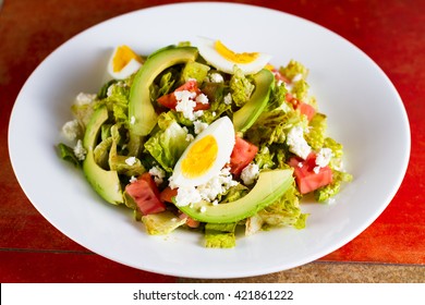 Boiled Egg And Avocado Salad