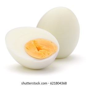 boiled egg isolated on white background cutout - Shutterstock ID 621804368