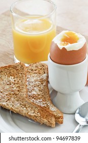 Boiled Egg And Toast