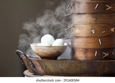 Boiled Eggs Breakfast In The Street, China