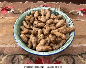 Boiled peanuts are a healthy snack solution