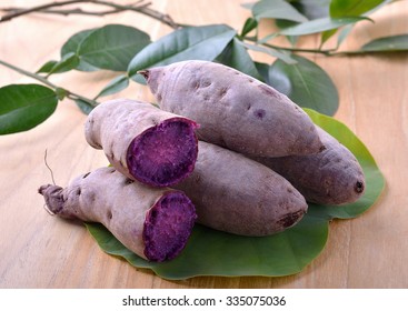 Boiled  Purple Sweet  Yam  