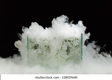 Boiling Dry Ice With Vapor