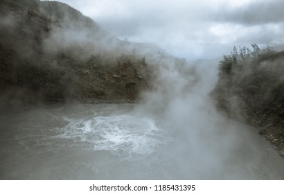 Boiling Lake In Dominica 