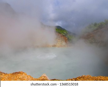 Boiling Lake In Dominica 