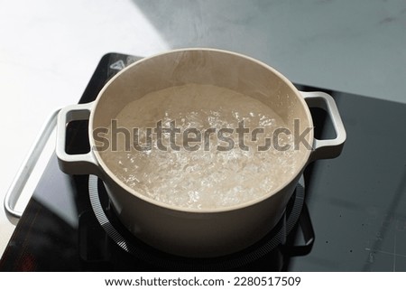 boiling water modern lifestyle cooking induction stove