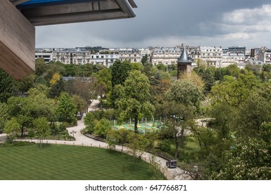 The Bois De Boulogne From The Fondation Louis Vuitton