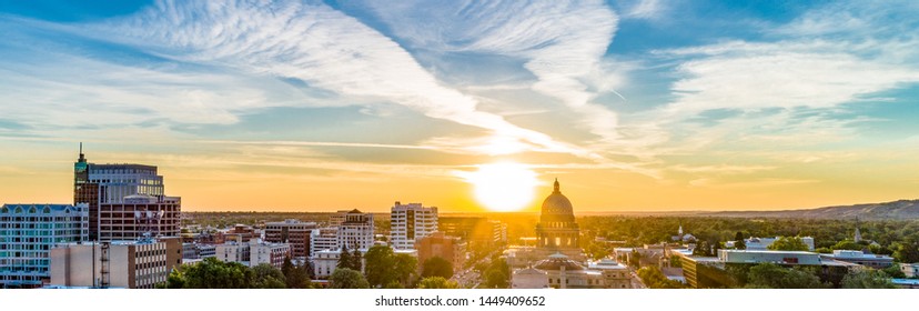 Boise Downtown - Capitol Sunset