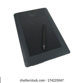 BOISE, ID - JANUARY 31, 2014: The Wacom Intuos Pen And Graphics Tablet